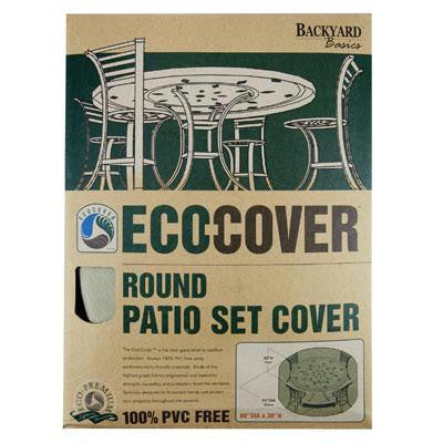 80"  Round Set Patio Cvr Taupe