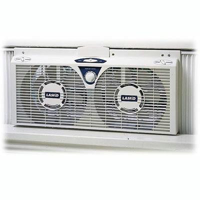 8" Electric Twin Fan W Thermo