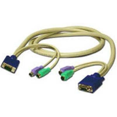 30' 3 In 1 Vga Extension Cable
