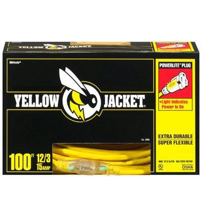 100' Sjtw Yljkt Lighted End Ex