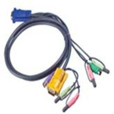 3' Ps2 Kvm Cable W Audio