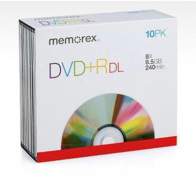 8x Dvd R Dl 10 Pack