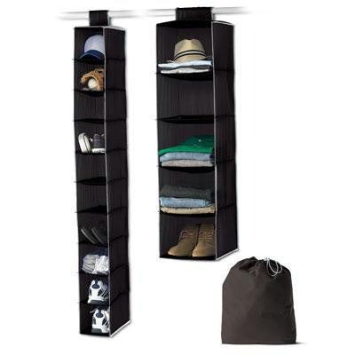 3 Piece Closet Value Set Black