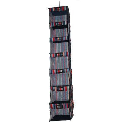 7 Shlf Hanging Organizr Stripe