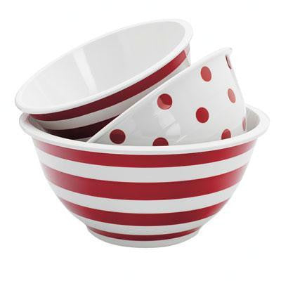 3pc Dec.melamine Mixing Bowl