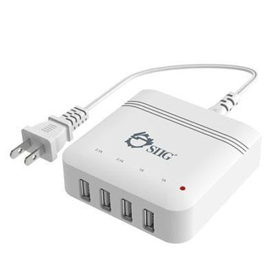 6.2a Usb Pwr Adptr 4pt White