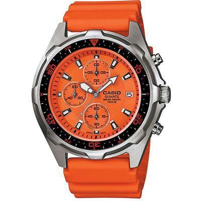 100m Wr Chrono Watch Orange