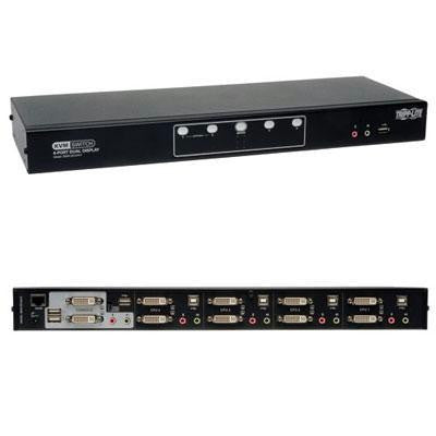 4 Port Dual Mon Dvi Kvm Switc