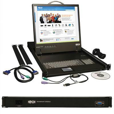 1u Kvm Console W 19" Lcd