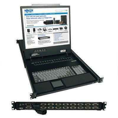 16 Port Vga Kvm Console W&#47; 19"