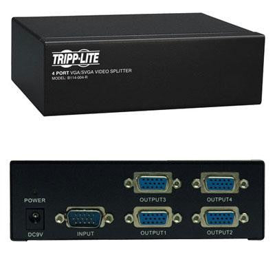 4 Port Vga Svga Video Splitter