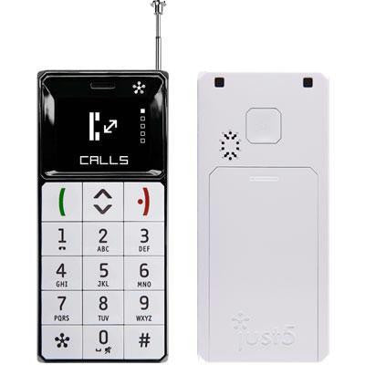 Brick White Cell Phone