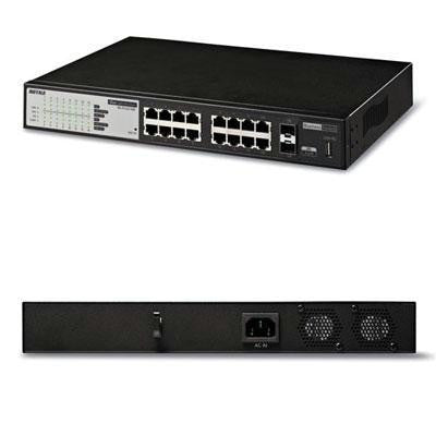 16 Port Gig Mgmt Poe Switch