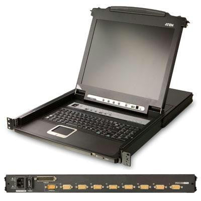 8 Port 19in Lcd Kvm