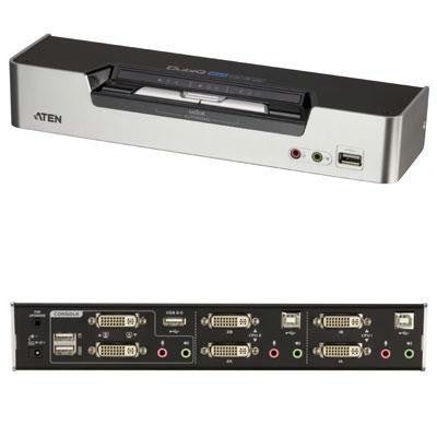 2 Port Dual Video Kvm Switch