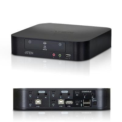 2 Port Dual View Kvmp Switch