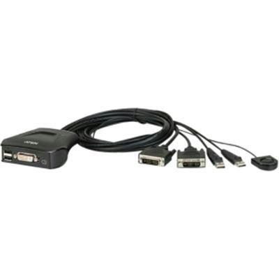 2port Usb Dvi Cbl Kvm Switch