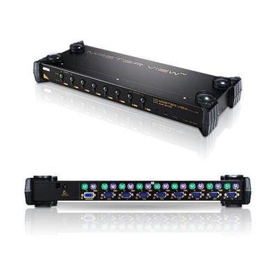 8 Port Kvm Switch W/ Cables