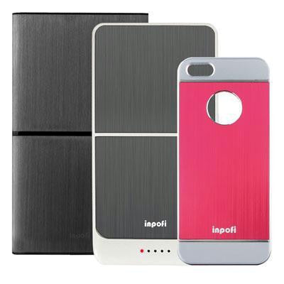 Wrlss Charger Kit Iphone5 Red