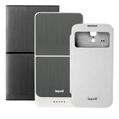 Wrlss Charger Kit Galaxys4 Wht