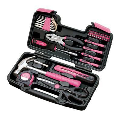 39 Pc Tool Set  Pink