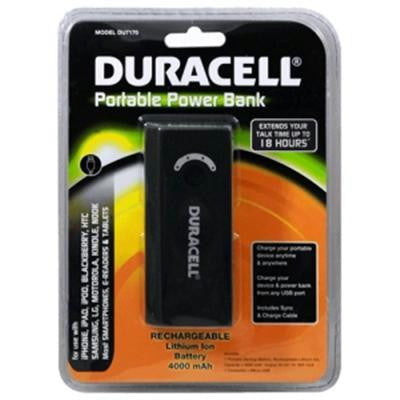 Portable Powerbank 4000mah Blk