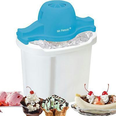 4 Qt Ice Cream Maker White