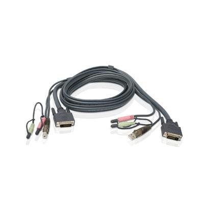 6' Dual Link Dvi D Usb 2.0 Kvm