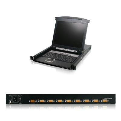 8 Port 17" Lcd Combo Kvm Swtch