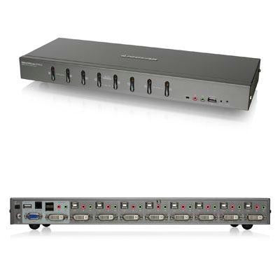 8 Port Dvi Kvmp Swtch