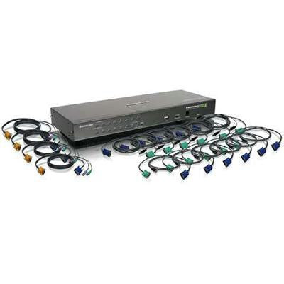 16 Port Usb Ps 2  Kvm Switch