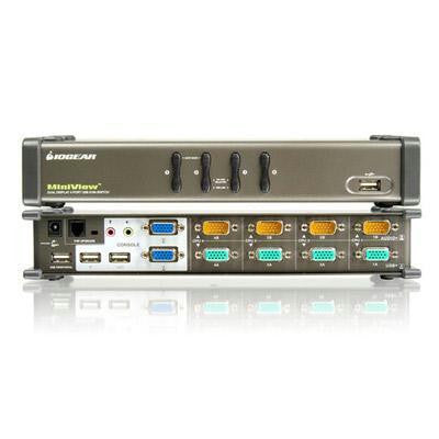 4 Port Dual View Kvm Switch