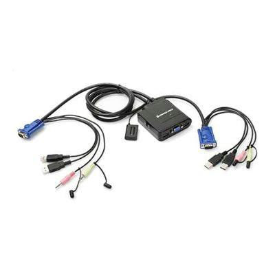 2 Port Usb Kvm Switch W Audio