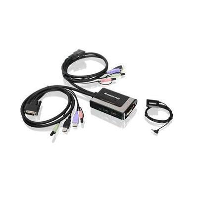 2 Port Usb Dvi D Kvm W Audio