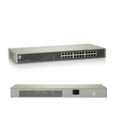 24port Gig Ether 19" Rack Swtc