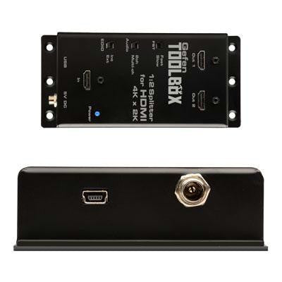 1:2 Splitter For Hdmi Black