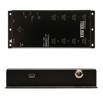 1:8 Splitter For Hdmi Black