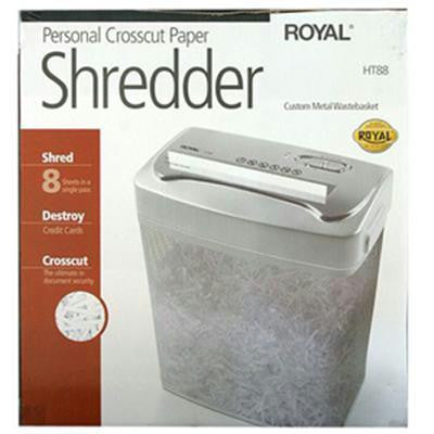 8 Sheet Cross Cut Shredder