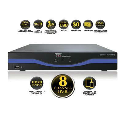 8 Channel 960h Dvr No Hdd