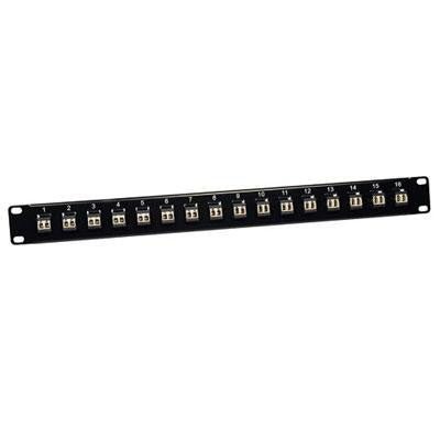 16port Lc Lc Fiber Patch Panel