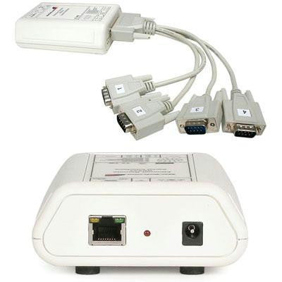 4 Port Rs-232 Serial Ethernet