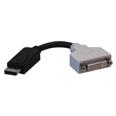 6" Displayport Male To Dvi-i