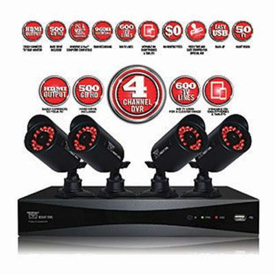 4 Channel 960h Security Kit