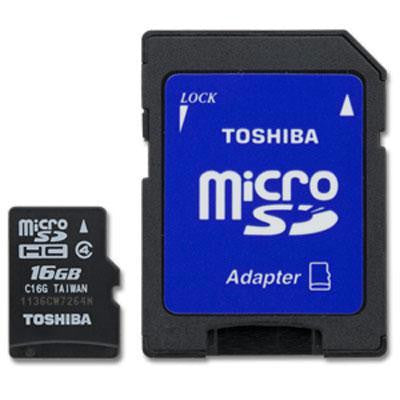 16gb Microsd Card Class 4 Tosh