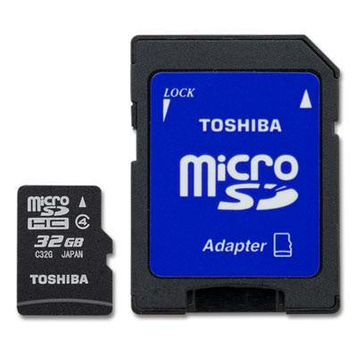 32gb Microsd Card Class 4 Tosh