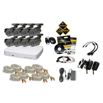 16 Channel Dvr With 8 Cam