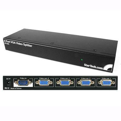 4-port Video Splitter-amp