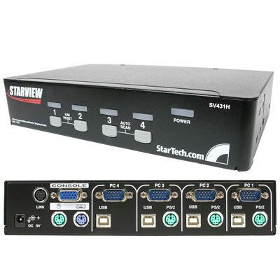 4 Port Ps2-usb Kvm Switch
