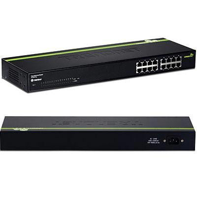 16-port 10-100mbps Greennet