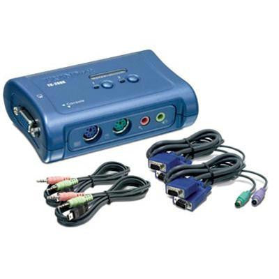 2-port Ps-2 Audio Kvm Switch